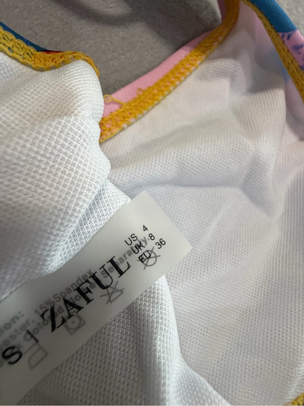 Zaful NEW Women's Two Piece String Bikini Size 4 #260170 - Picture 6 of 8